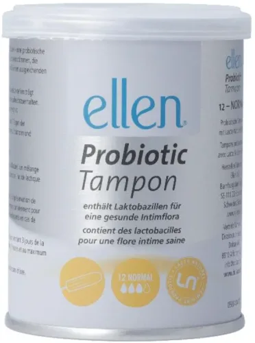 Ellen Probiotischer Tampon Normal (12 Stk)