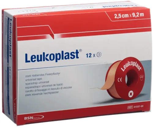 Leukoplast Heftpflaster 2.5cmx9.2m (12 Stk)