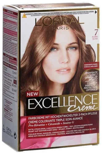 EXCELLENCE Creme Triple Prot 7 blond (1 Stk)