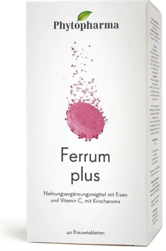 Phytopharma Ferrum Plus Brausetabletten (40 Stk)