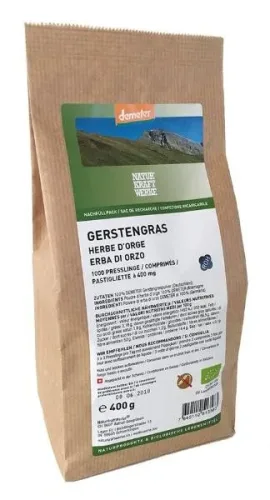 NATURKRAFTWERKE Gerstengras Presslinge Demeter (1000 Stk)