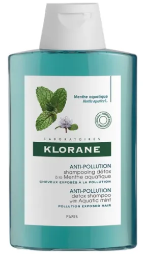 KLORANE - Detox-Shampoo, BIO-Wasserminze, 200 ml