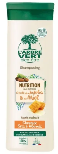 L'ARBRE VERT Öko Shampoo trockenes Haar (250ml)