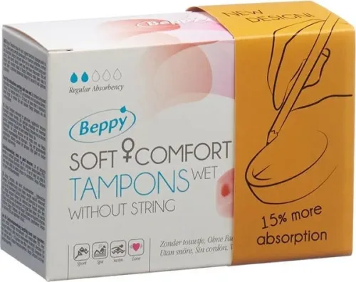 Beppy, BEPPY SOFT Comfort Tampons Wet 2 Stk