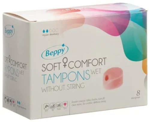 Beppy, BEPPY SOFT Comfort Tampons Wet 8 Stk
