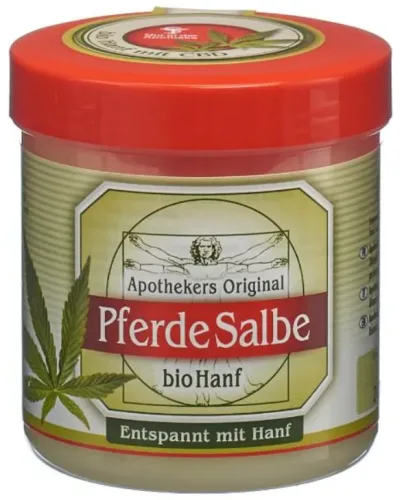 Apothekers Original Pferde Salbe bio Hanf (200ml)