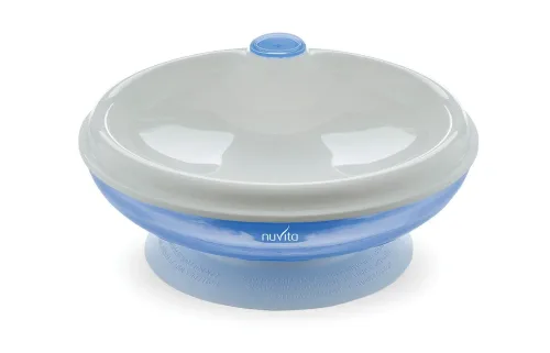 nuvita, nuvita Warmhalterteller, blau (1 Stk)