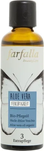 farfalla, farfalla Aloe Vera Bio-Pflegeöl 75ml Feuchtigkeit