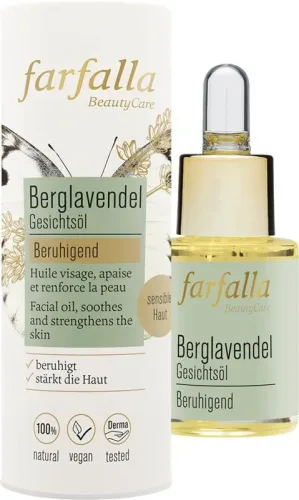 farfalla, farfalla - GesichtsölBerglavendel,beruhigend, 15 ml