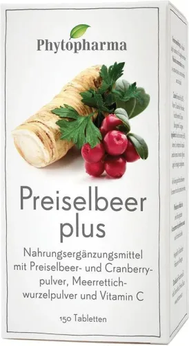 Phytopharma Preiselbeer plus Tabletten (150 Stk)