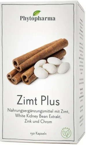 Phytopharma Zimt Plus Kapseln (150 Stk)