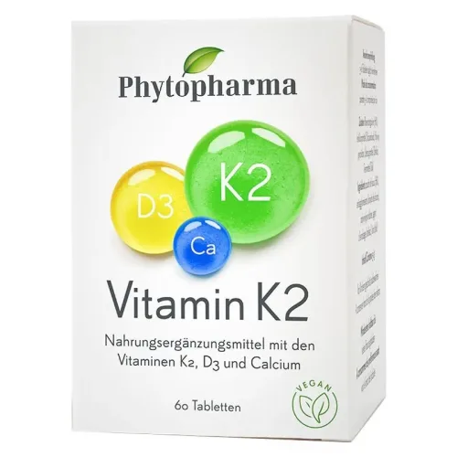 Phytopharma Vitamin K2 Tabletten (60 Stk)