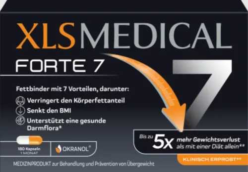 XL-S MEDICAL Forte 7 Kapseln (180 Stk)