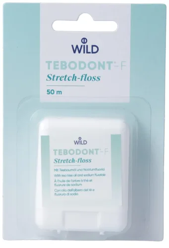 TEBODONT-F Stretch Zahnfaden (50m)