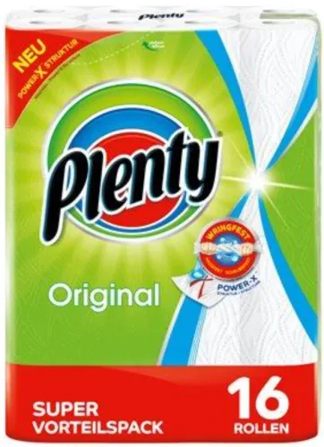 Plenty Haushaltstücher Original, 45 Blatt (16 Stk)