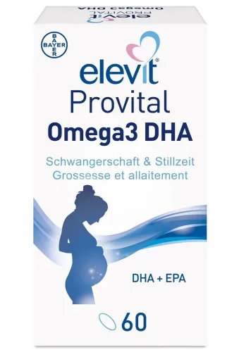 elevit Provital Omega3 DHA Kapseln (60 Stk)
