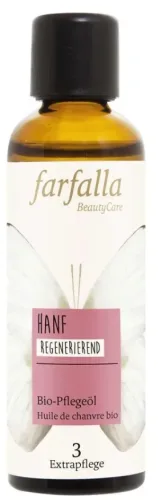 Farfalla Hanf regenerierend Bio-Pflegeöl (75ml)