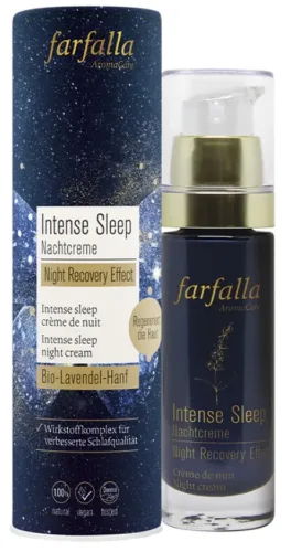 farfalla, farfalla Intense Sleep Nachtcreme, Night Recovery Effect, 30ml