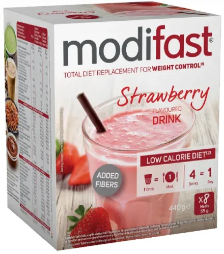 modifast Drink Erdbeere (8x55g)