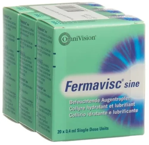 OmniVision, FERMAVISC sine Gtt Opht 60 Monodos 0.4 ml