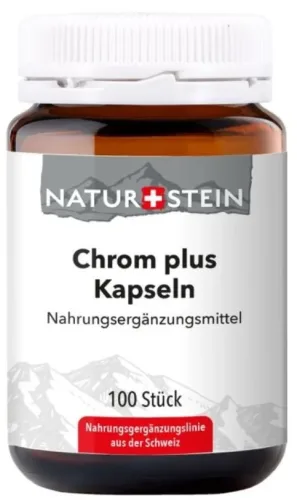 NATURSTEIN Chrom plus Kapseln (100 Stk)