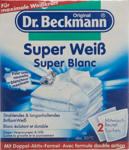 Dr. Beckmann Super weiss (2x40g)
