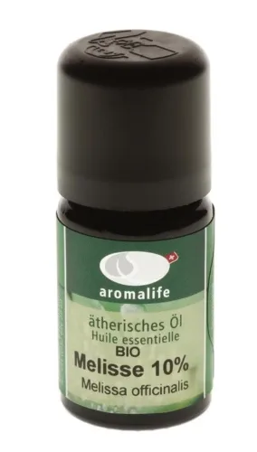Aromalife Melisse 10 % Bio ätherisches Öl (5ml)