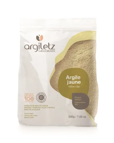 argiletz Heilerde gelb Pulver, ultraventiliert (200g)