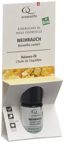 Aromalife TOP Weihrauch ätherisches Öl Bio (5ml)