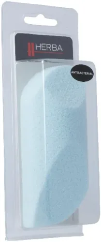 HERBA, Herba Bimsschwamm mit Silber Ionen, hellblau