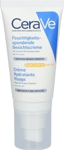 CeraVe - Gesichtscreme mit LSF 30, 52 ml