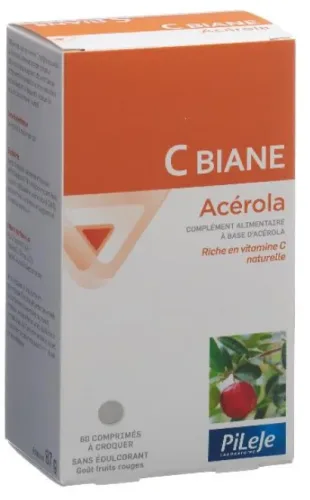 C BIANE Acerola Kautabletten (60 Stk)