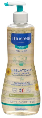 undefined, Mustela Bébé Stelatopia Waschöl 500 ml