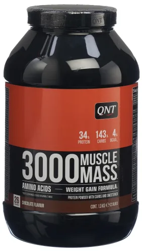 QNT Muscle Mass 3000 Chocolate (1.3kg)