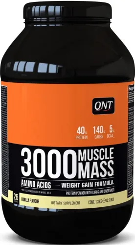 QNT Muscle Mass 3000 Vanilla (1.3kg)
