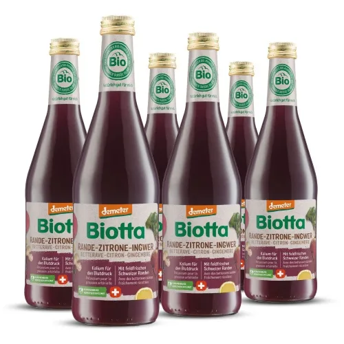 Biotta Rande Zitrone Ingwer Demeter (6x5dl)