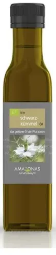 AMAZONAS Schwarzkümmelöl 100% Bio Ägypten (250ml)