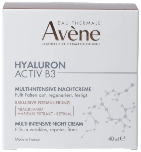 Avene, Avene - Intensive Nachtcreme, Hyaluron Activ B3, 40 ml