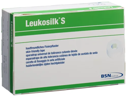 Leukosilk S Heftpflaster, 9.2mx5cm, weiss (6 Stk)