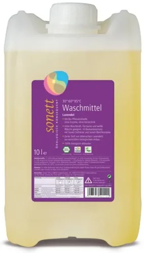 Sonett Waschmittel Lavendel 30°-95°C (10L)