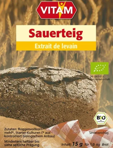 VITAM Sauerteig Extrakt Bio (12x15g)