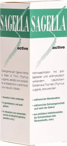 Sagella, SAGELLA active Waschlotion 250 ml