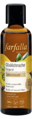 farfalla, farfalla Lebensfreude, Glücklichmacher Körperöl, 75ml