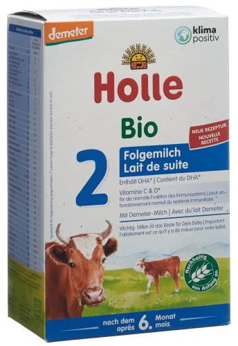Holle Bio-Folgemilch 2 Pulver (600g)