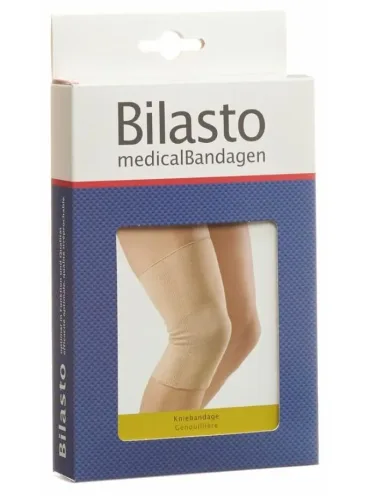 Bilasto Kniebandage beige L (1 Stk)
