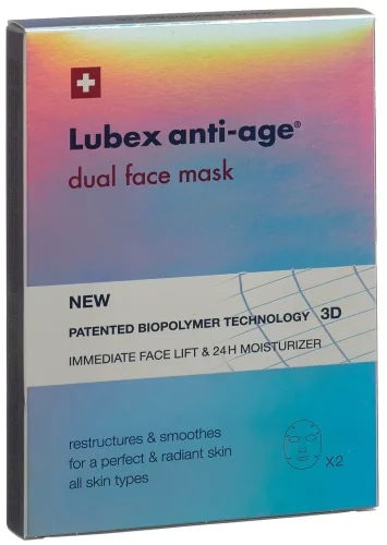 Lubex anti-age dual face mask (2 Stk)