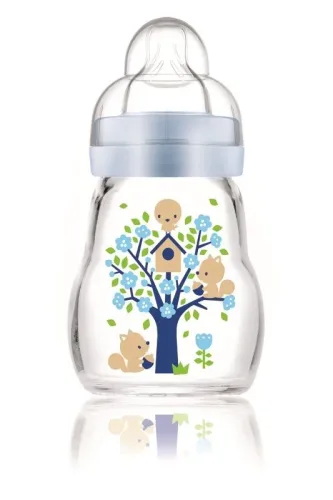 Mam, Mam - Fläschchen,  Glasflasche, 0 m, Multicolor