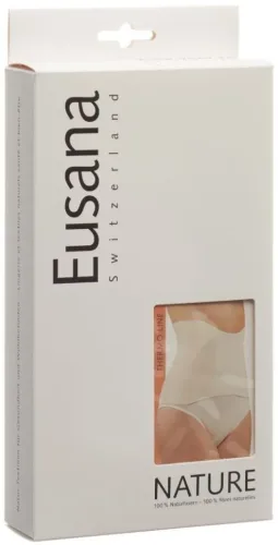 Eusana Nierenwärmer anatomisch M ivoire 100% Seide (1 Stk)