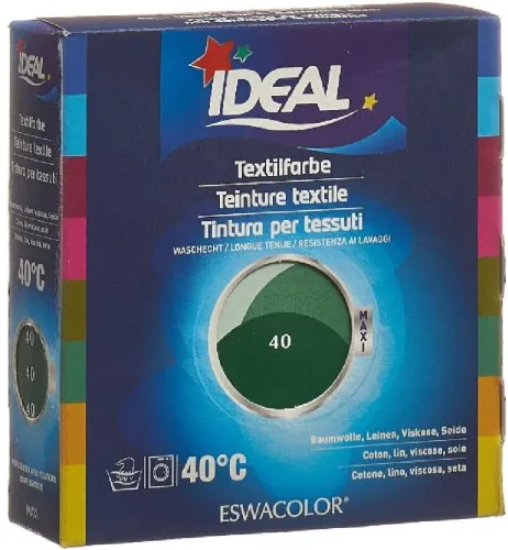 IDEAL MAXI Baumwolle Color No40 mittelgrün (1 Stk)