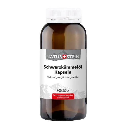 NATURSTEIN Schwarzkümmelöl Ägyptisch Kapseln (700 Stk)
